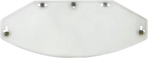 AFX Vintage 5-Snap Shield - Flat - Clear 0131-0121