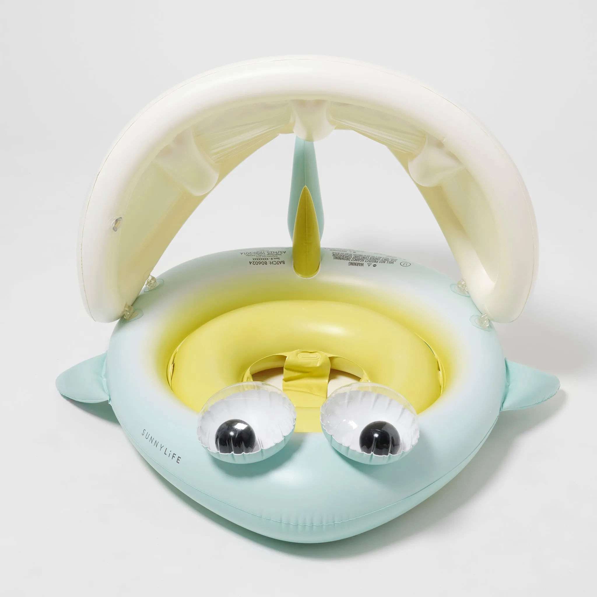 Baby Float | Salty the Shark Blue-Lime