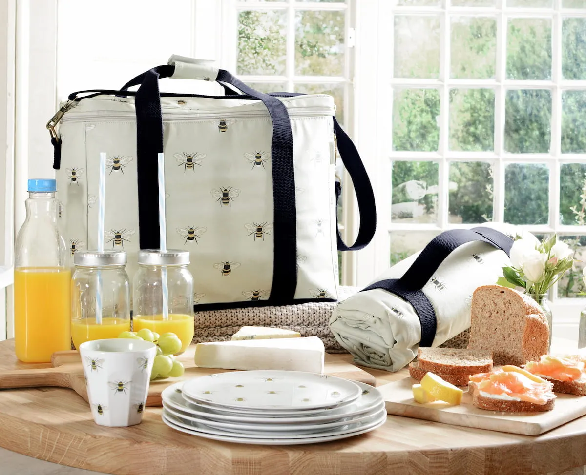 Bees Picnic Blanket