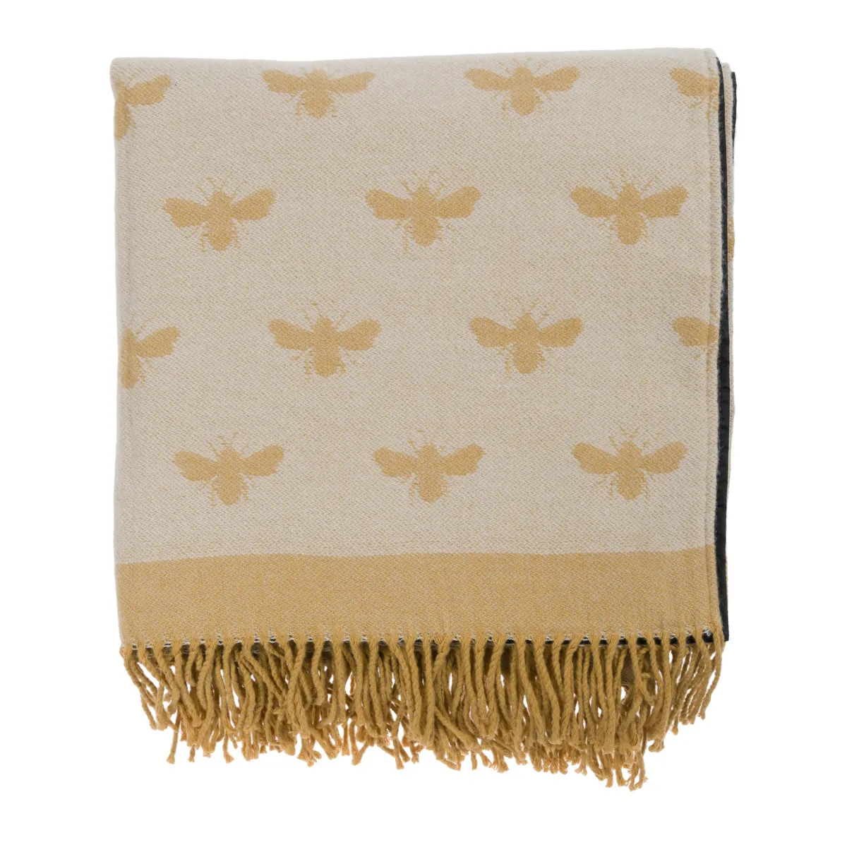 Bees Woven Picnic Blanket