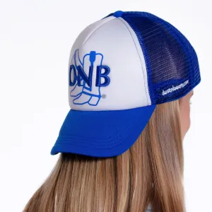 Blue Trucker Mesh Cap