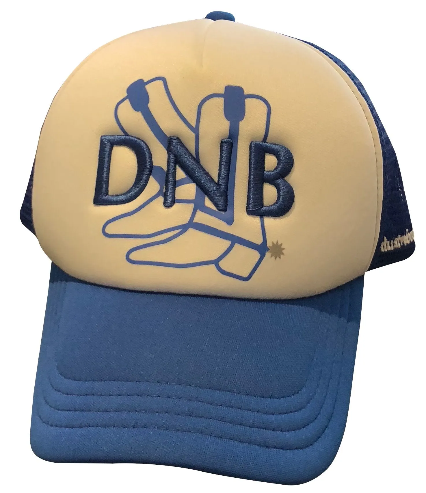 Blue Trucker Mesh Cap