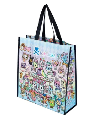 Cotton Candy Carnival Vinyl Tote