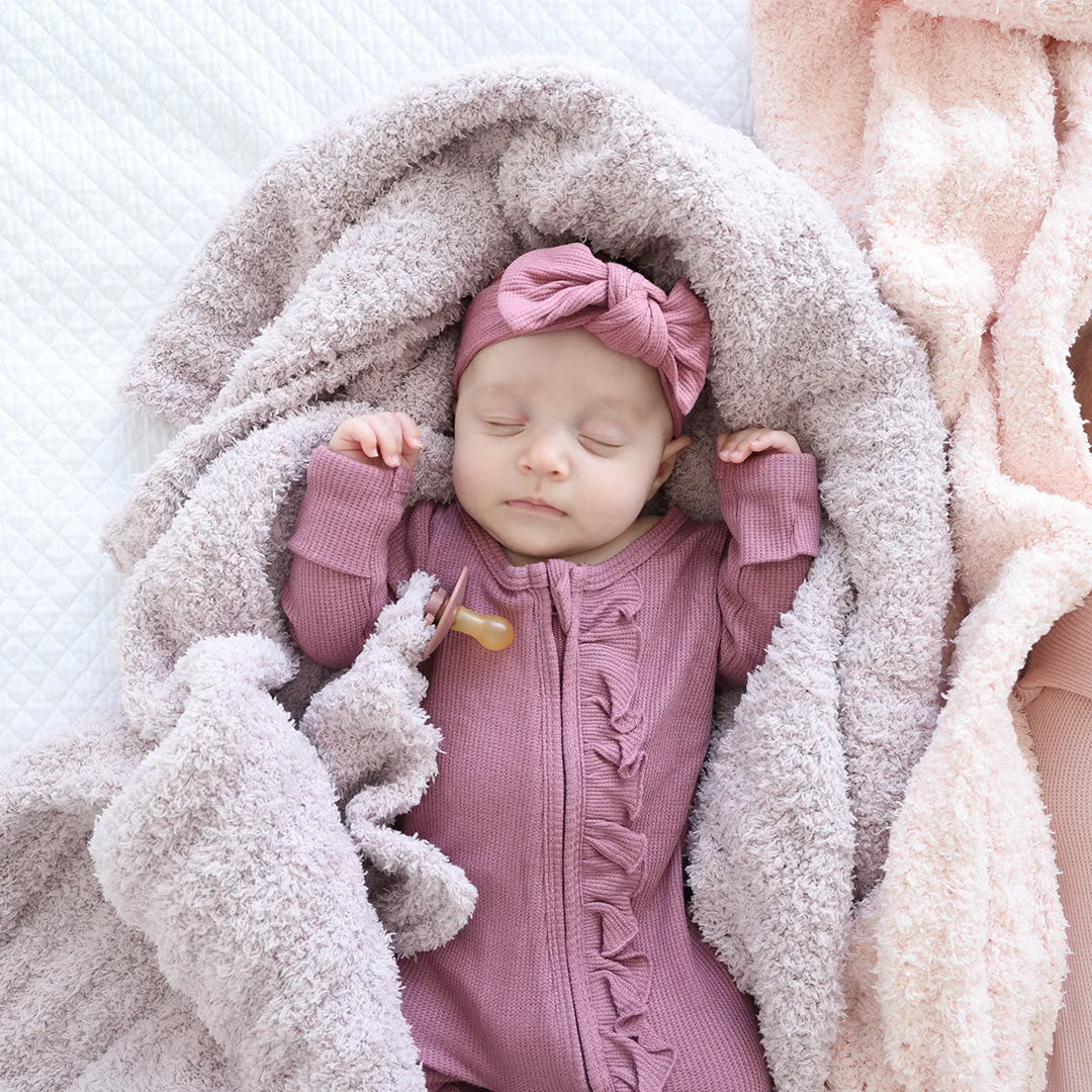 CuddleLane Luxe Blankets | Dusty Purple