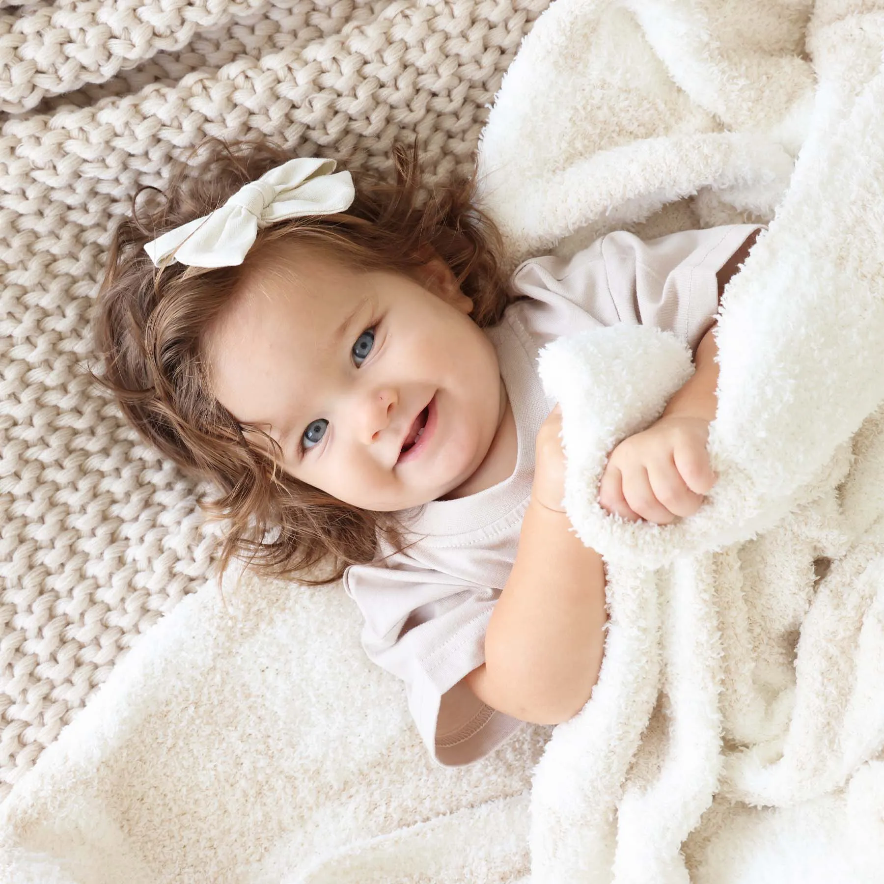 CuddleLane Luxe Blankets | Toffee Check
