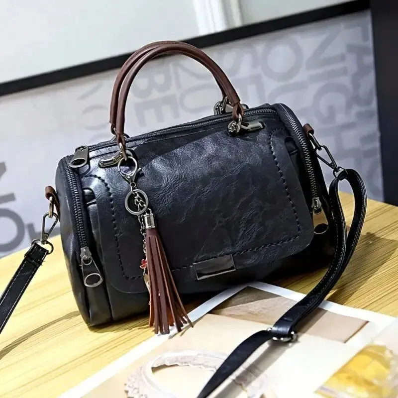 IRMELA - LEATHER CROSSBODY BAG