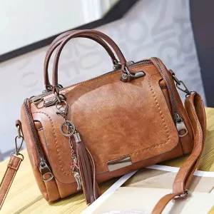 IRMELA - LEATHER CROSSBODY BAG