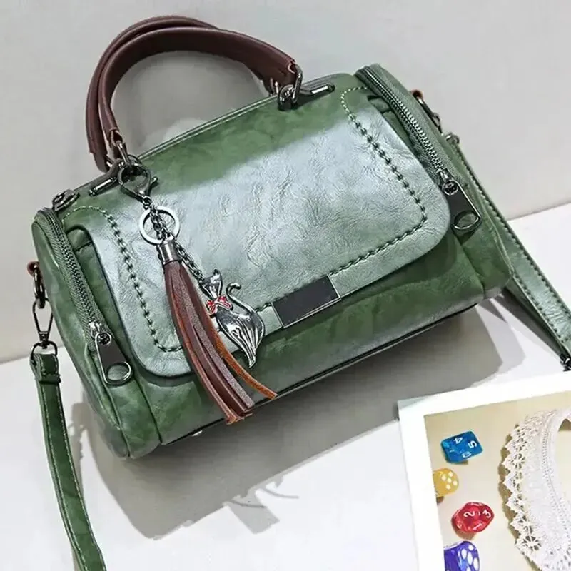 IRMELA - LEATHER CROSSBODY BAG