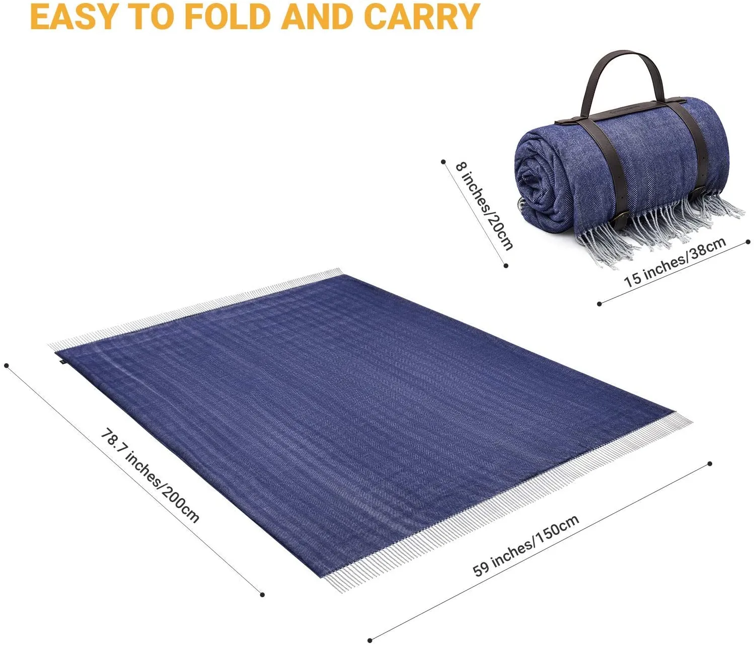 KingCamp Extra Large Outdoor Camping Blanket