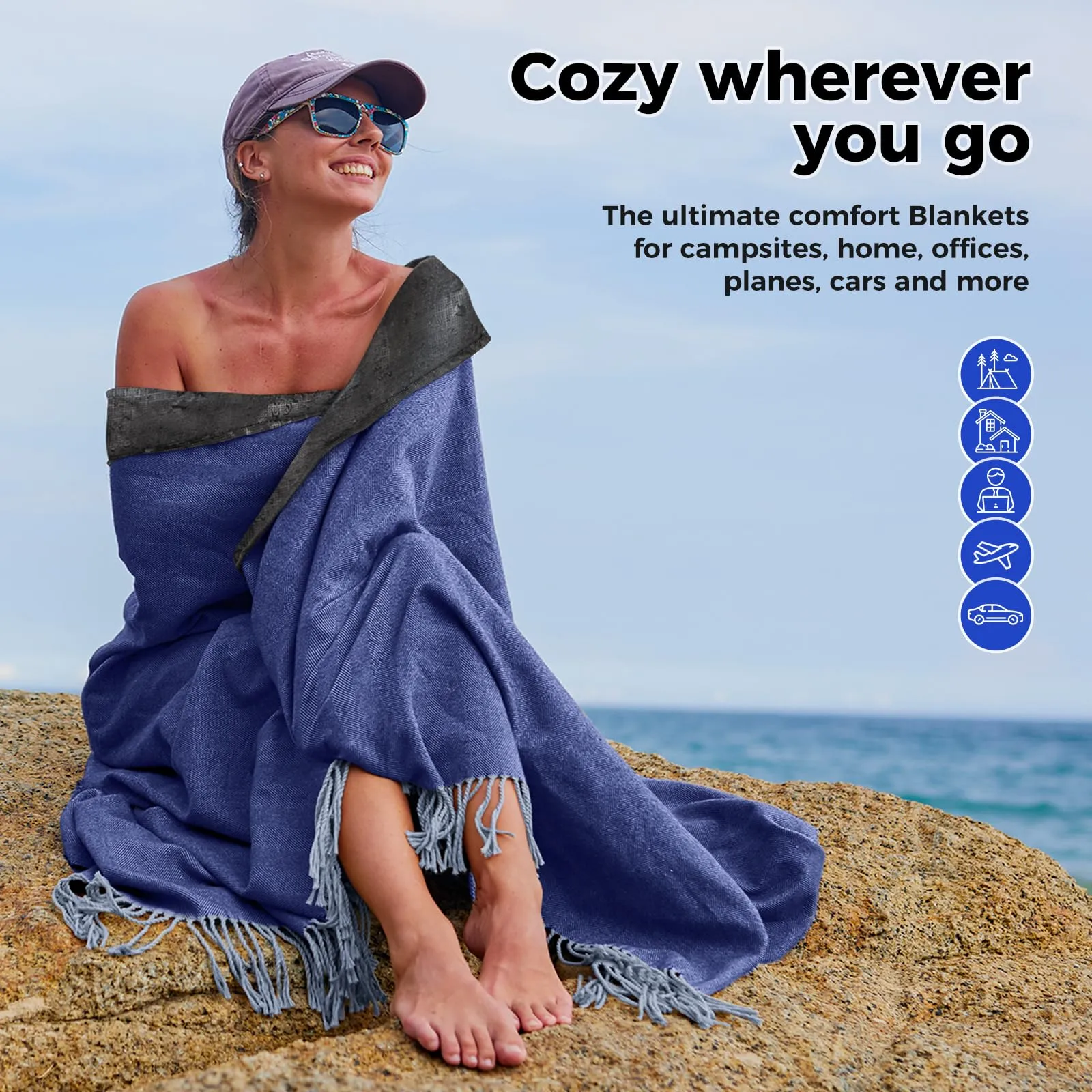 KingCamp Extra Large Outdoor Camping Blanket