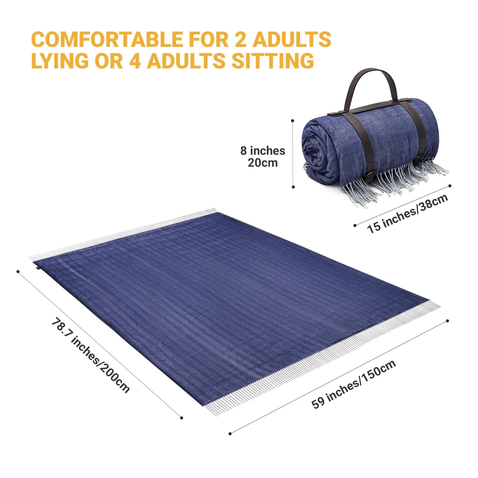 KingCamp Extra Large Outdoor Camping Blanket