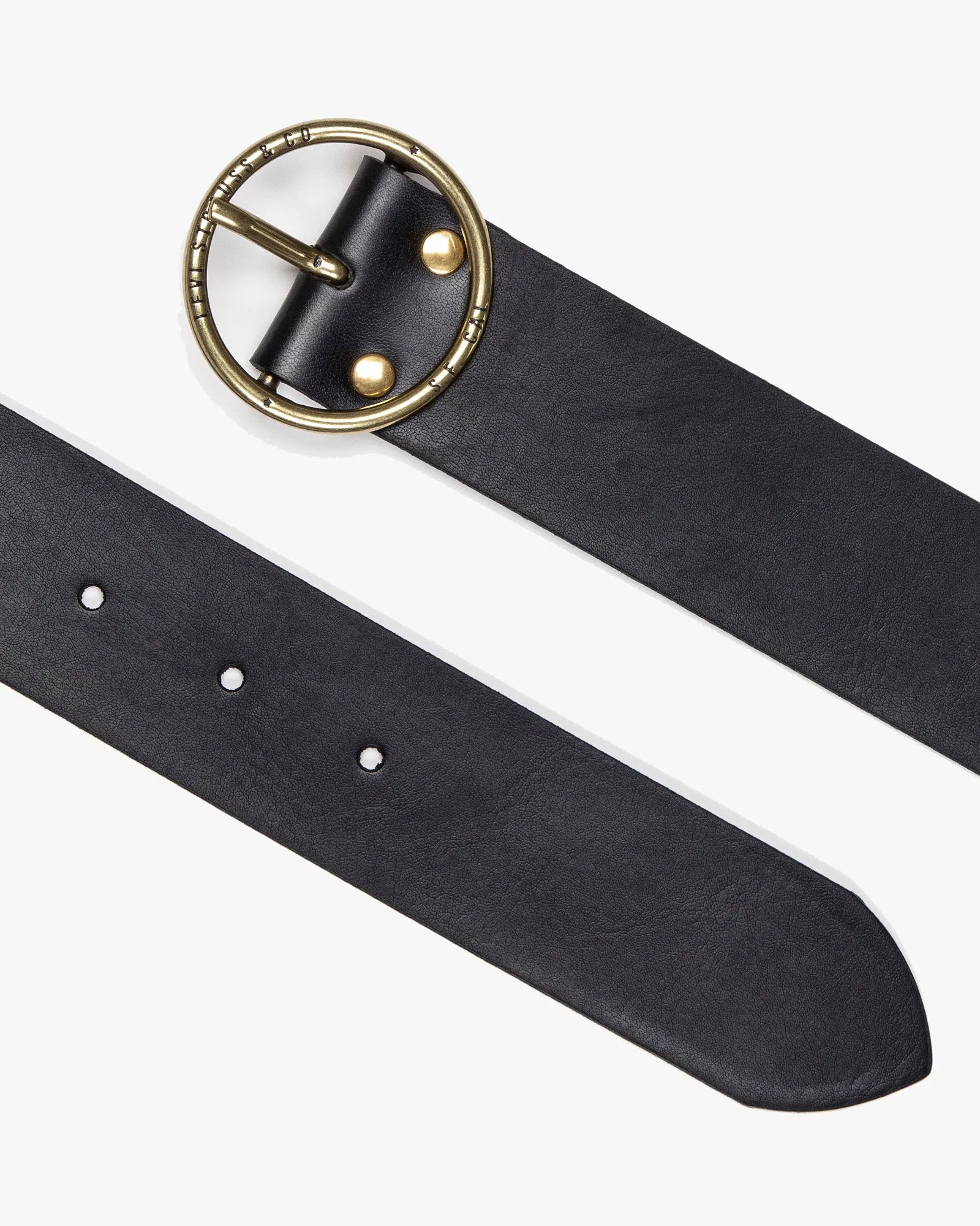 Levi's® Womens Athena Leather Belt - Regular Black