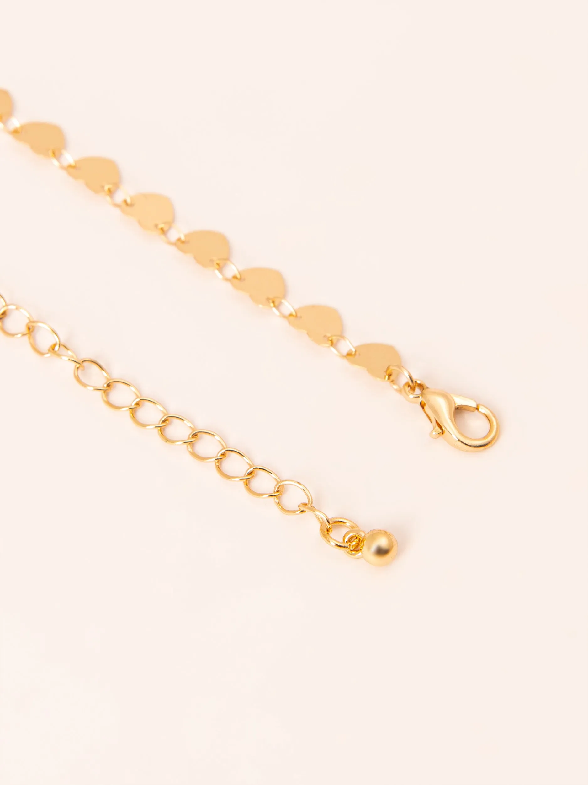 Metallic Coin Anklet