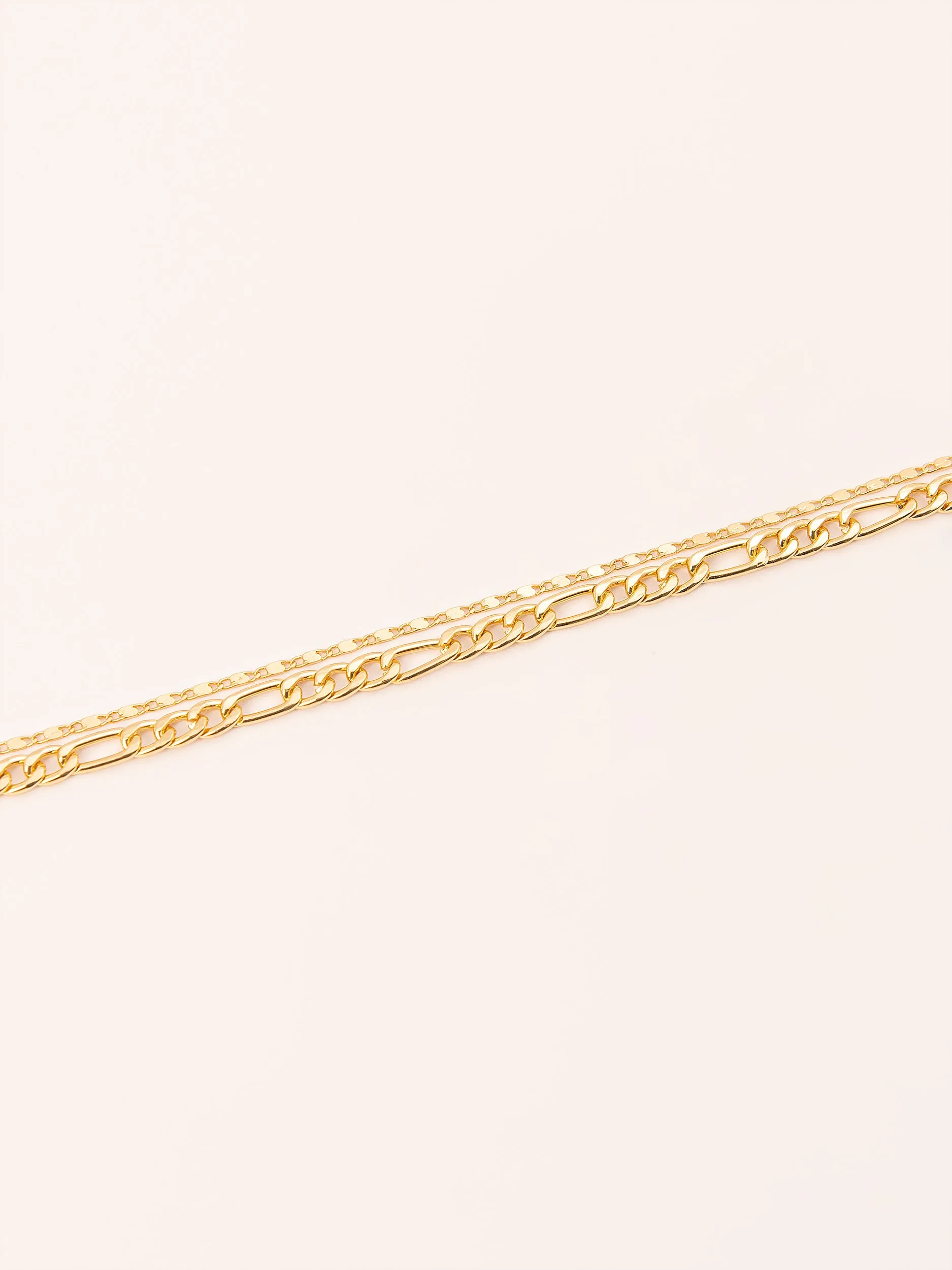 Metallic Layere Anklet
