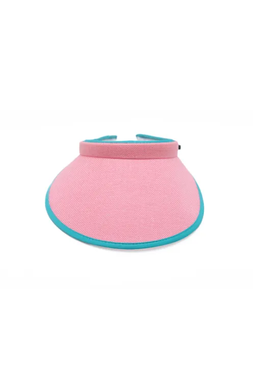 Myaraa Pastel Pink Summer Shade Visor Hat