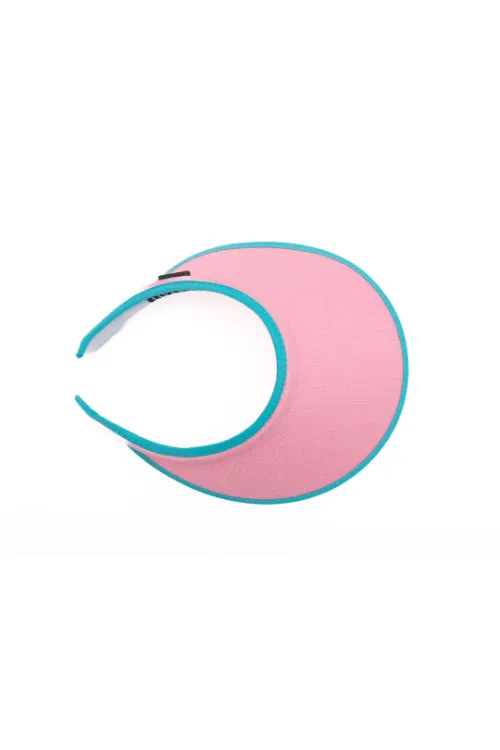 Myaraa Pastel Pink Summer Shade Visor Hat