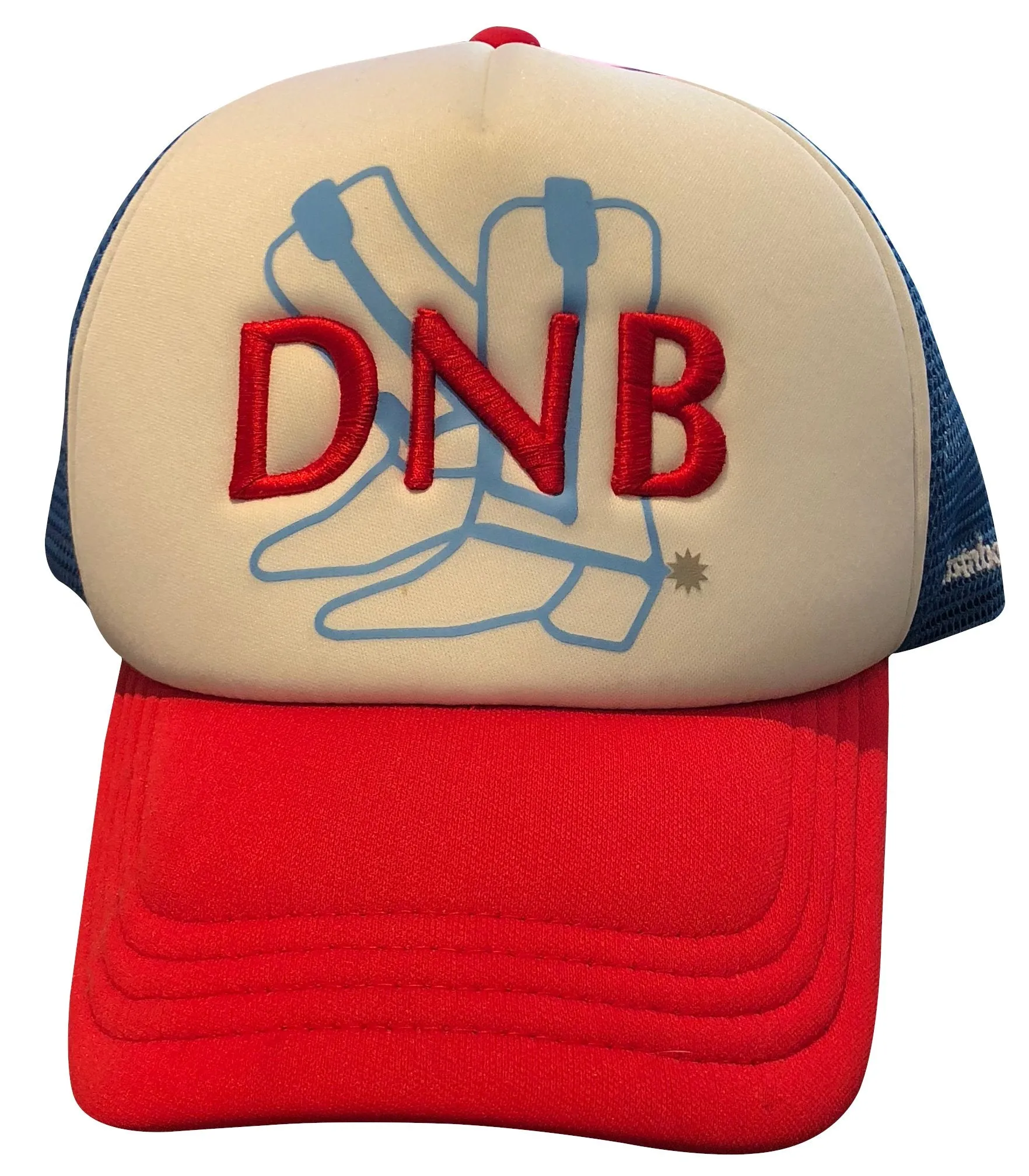 Red Trucker Mesh Cap