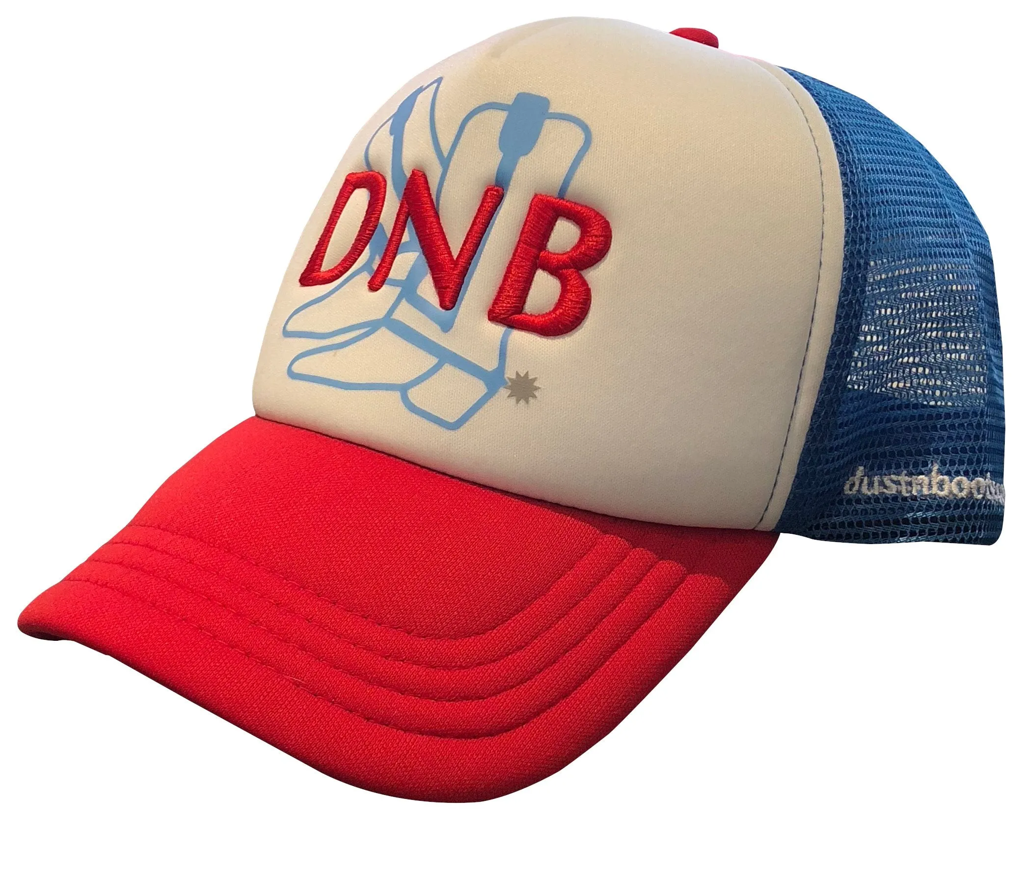 Red Trucker Mesh Cap