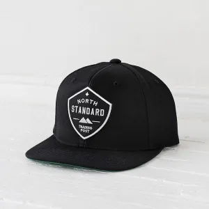 Snapback Hat (Black   Shield)