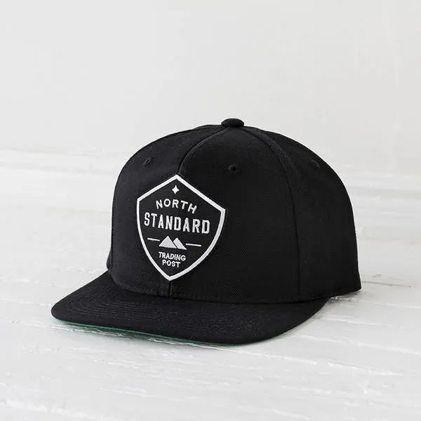 Snapback Hat (Black   Shield)