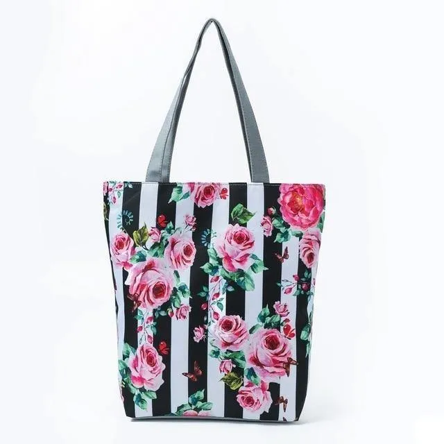 Various Styles Canvas Tote Beach Bags