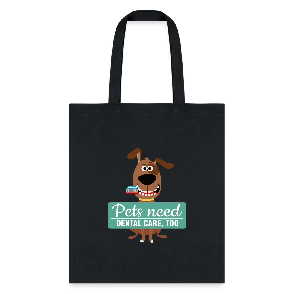 Veterinary - Pet Dental Health Cotton Tote Bag